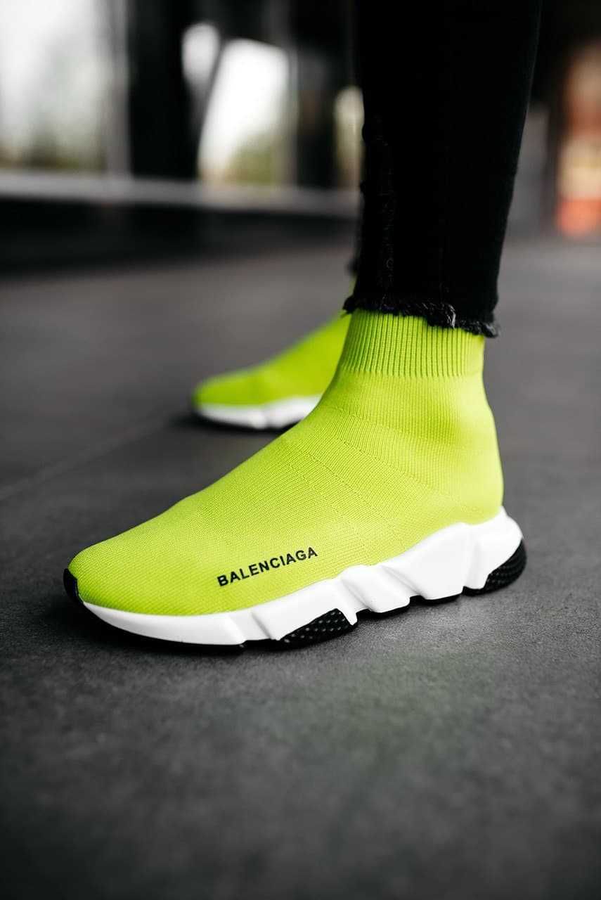 Balenciaga Speed Trainer "Yellow BB"