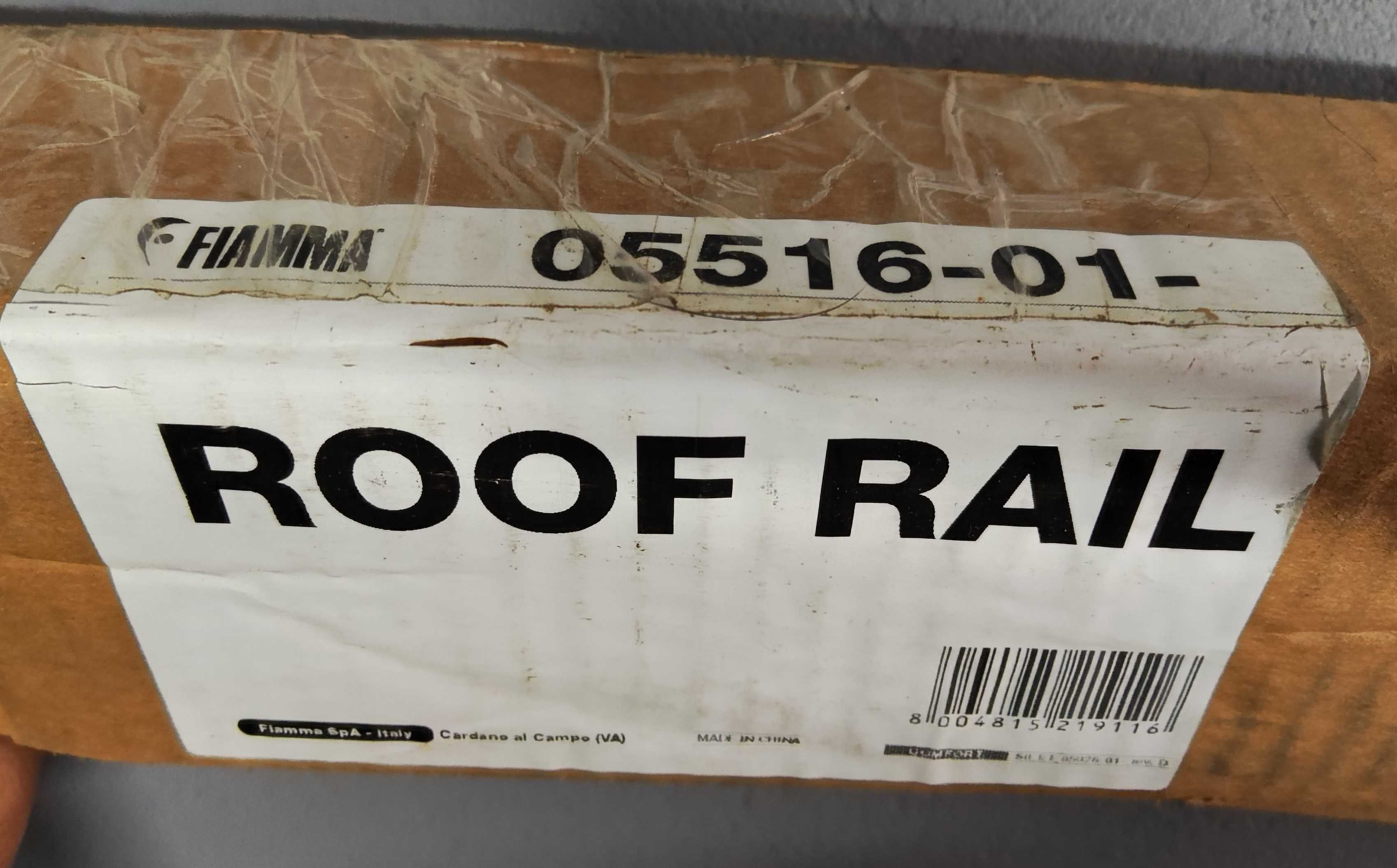 Relingi dachowe FIAMMA ROOF RAIL do campera lub przyczepy NOWE