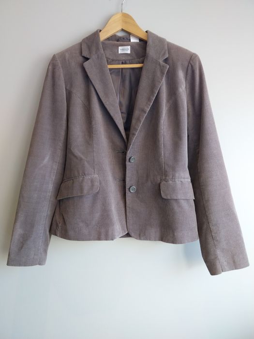 Casaco curto em bombazine da La Redoute