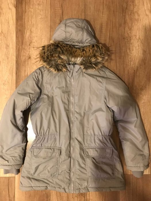 Kurtka zimowa dziewczęca fioletowa ENDO 158 - 164