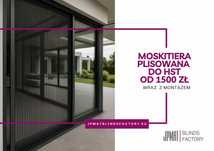 Moskitiery plisowane do okien i drzwi – montaż Kraków i okolice