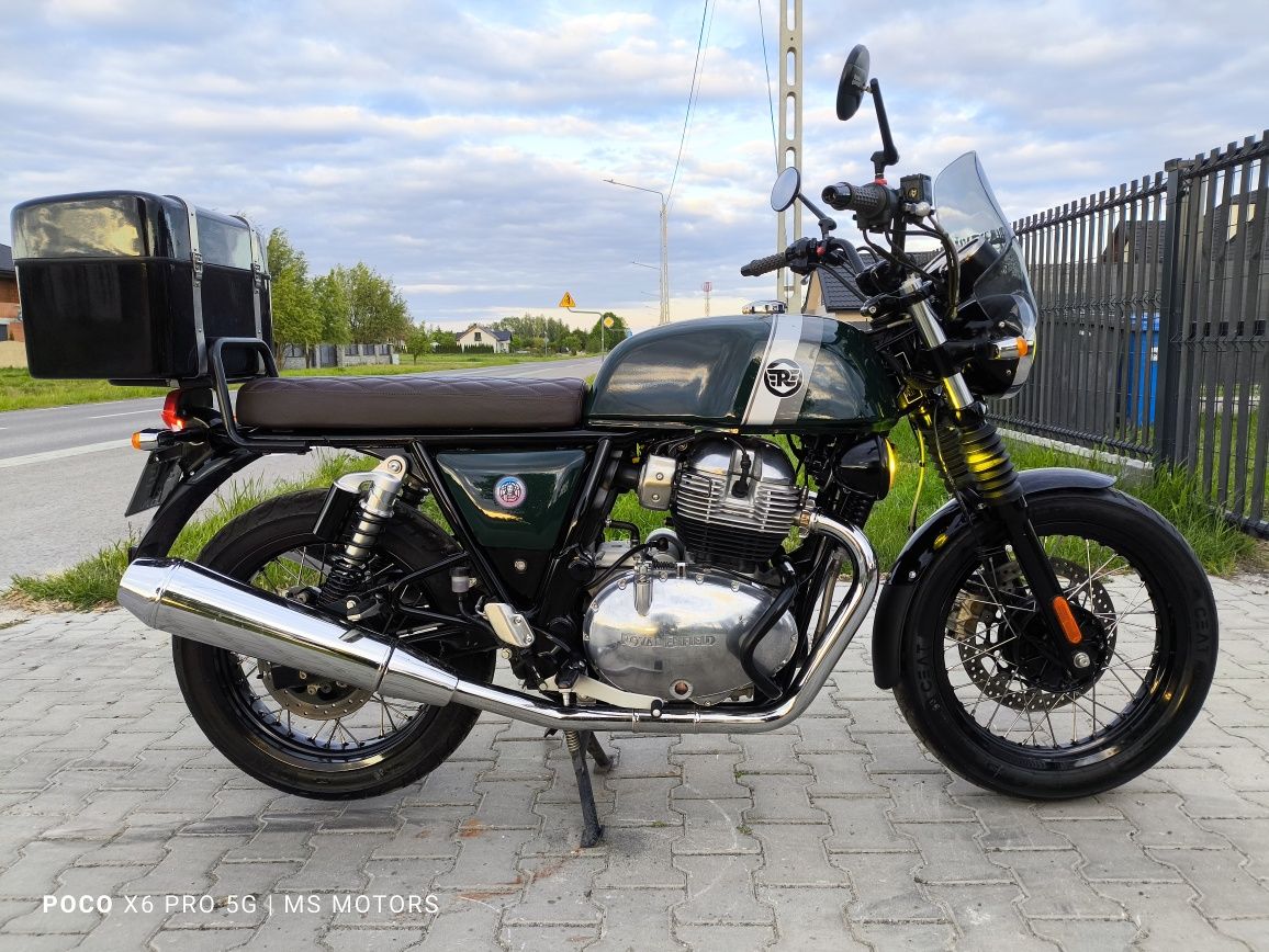 Royal Enfield 650 Continental GT 2022 rok jak nowy