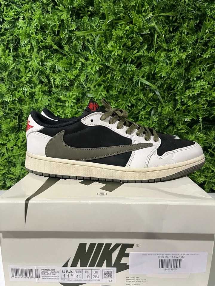 Jordan 1 Retro Low OG SP Travis Scott Olive R.41