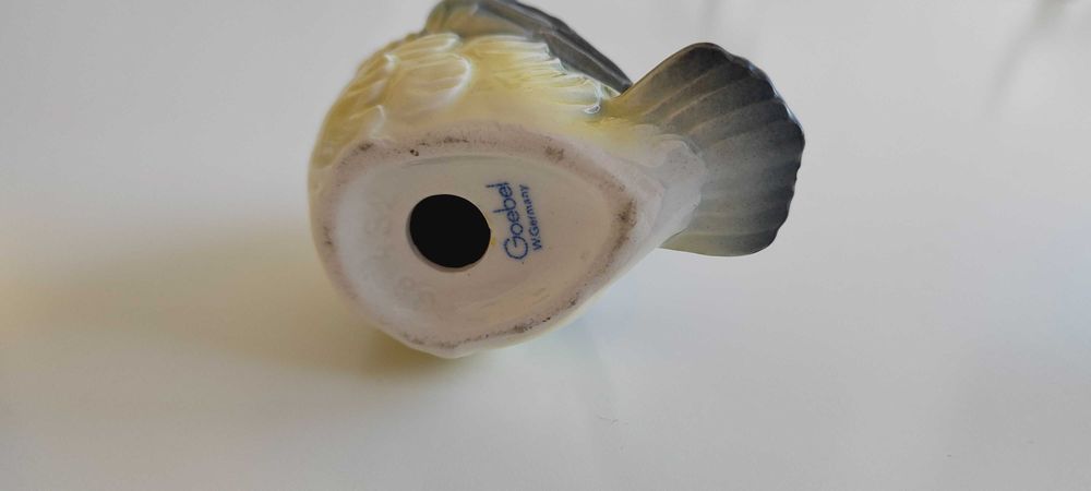 Синиця.Фігурка птиці.фарфор Німеччина.вінтаж