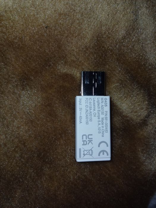 USB-приемник для наушников Logitech G435
