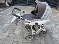 Wózek dziecięcy 2 w 1 ANEX SPORT + nosidełko Cybex i adaptery