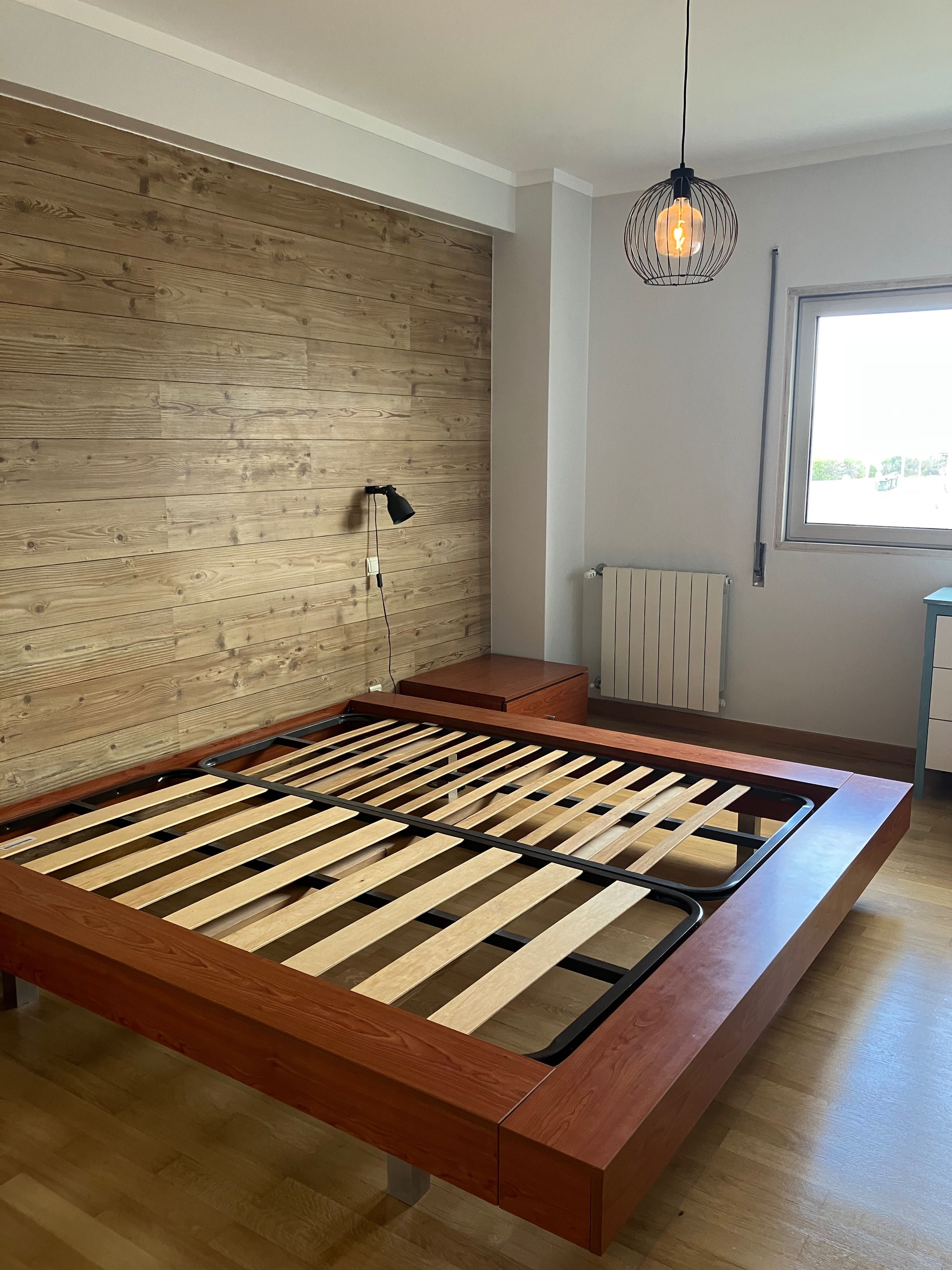 Cama madeira 180 cm