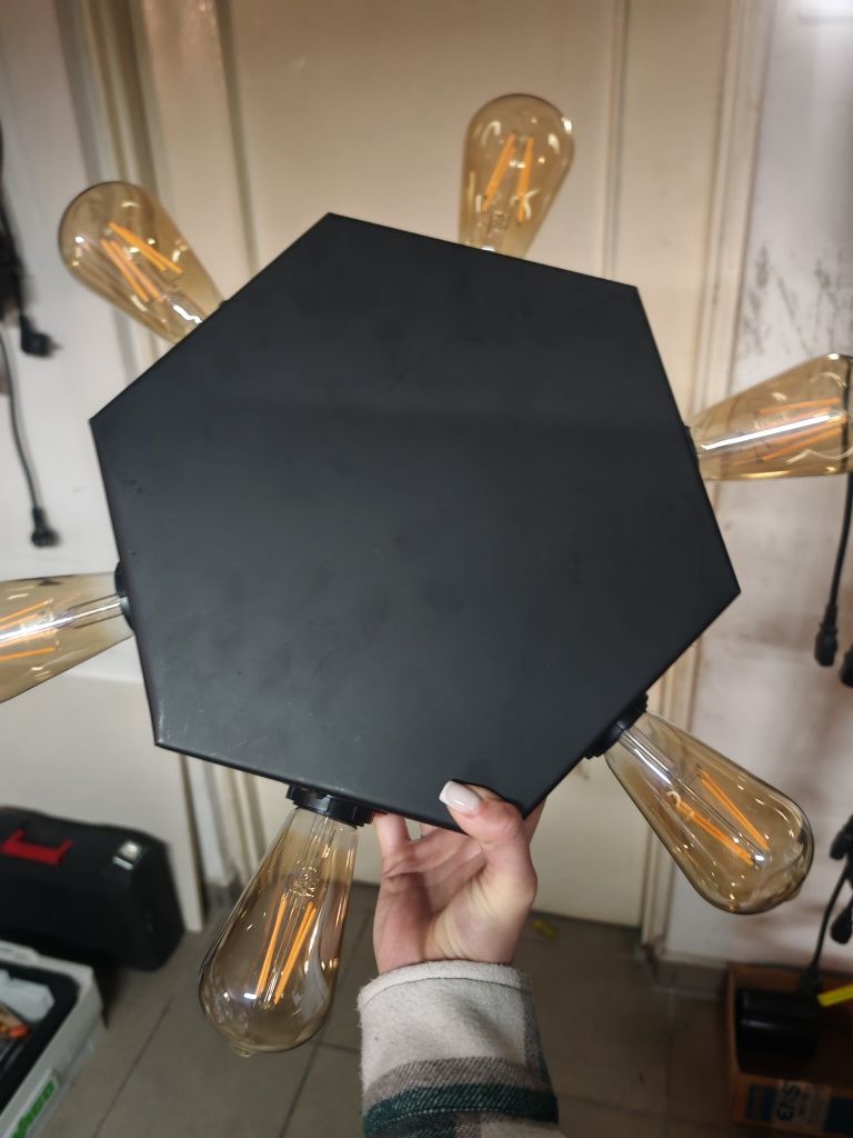 Lampa retro oświetlenie