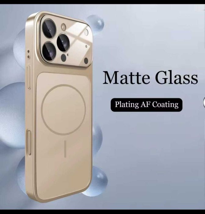 Capa nano fosca de vidro para iPhone