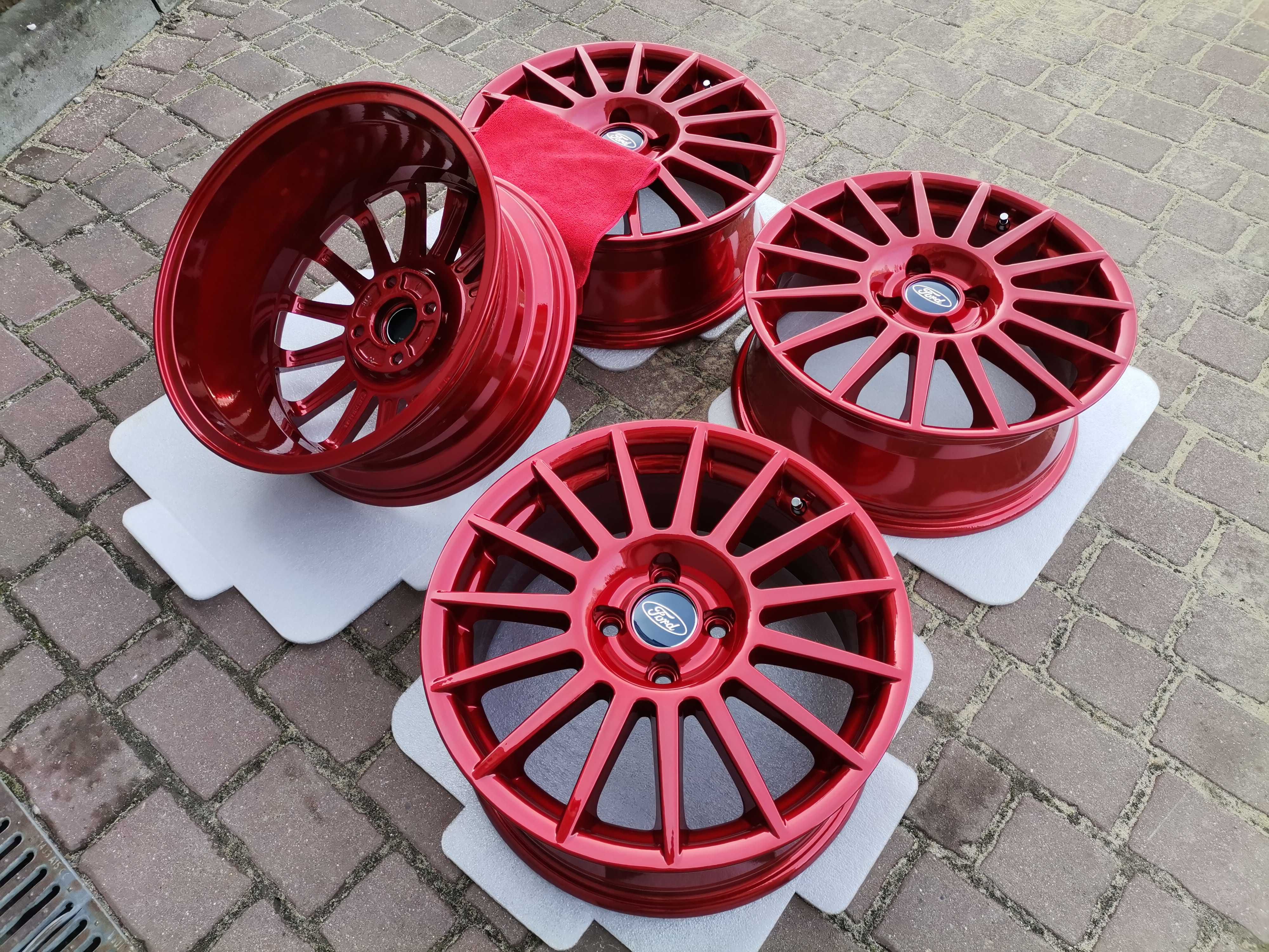 17'' 4x108 Ford Fiesta St Candy Red Śliczne.