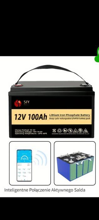 Akumulator lifepo4 100ah nowy nigdy nie używany