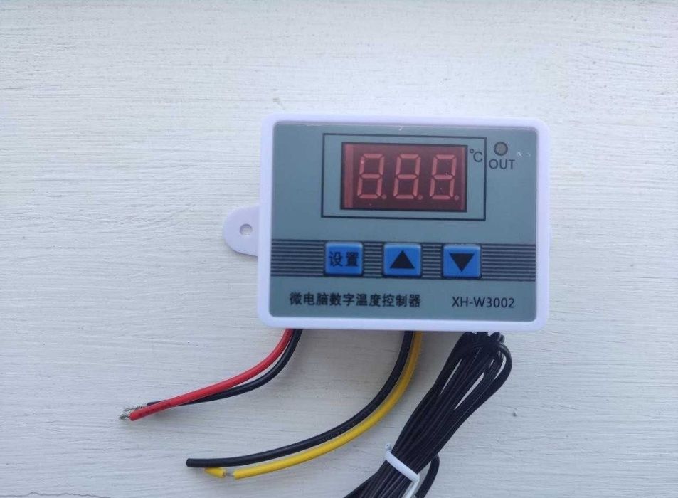 Терморегулятор цифровий, термореле  W3230 та W3002 на 220v