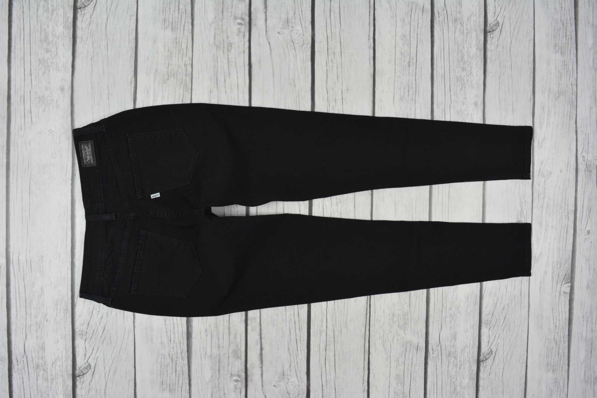 Levis Legging Skinny High Rise Damskie Jeansy Stretch W26 L32 26/32
