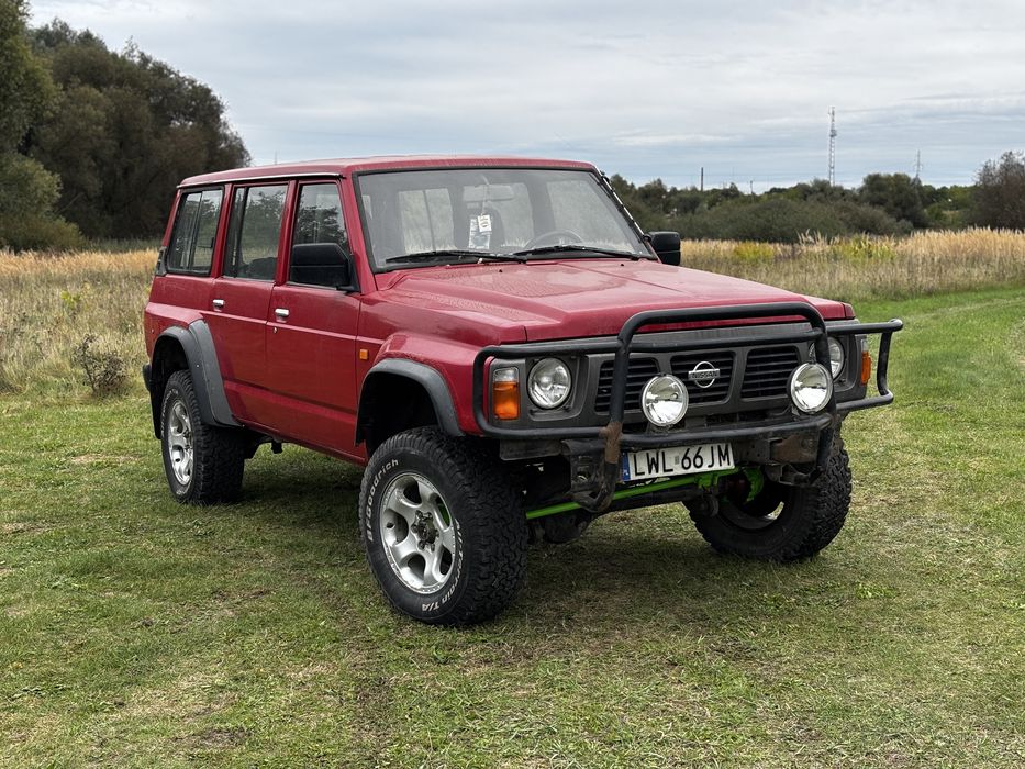 Nissan Patorl Y60 2,8 TD FR-VAT LIFT, HAK, Po serwisie