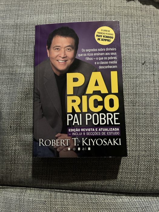 Livro pai rico pai pobre NOVO