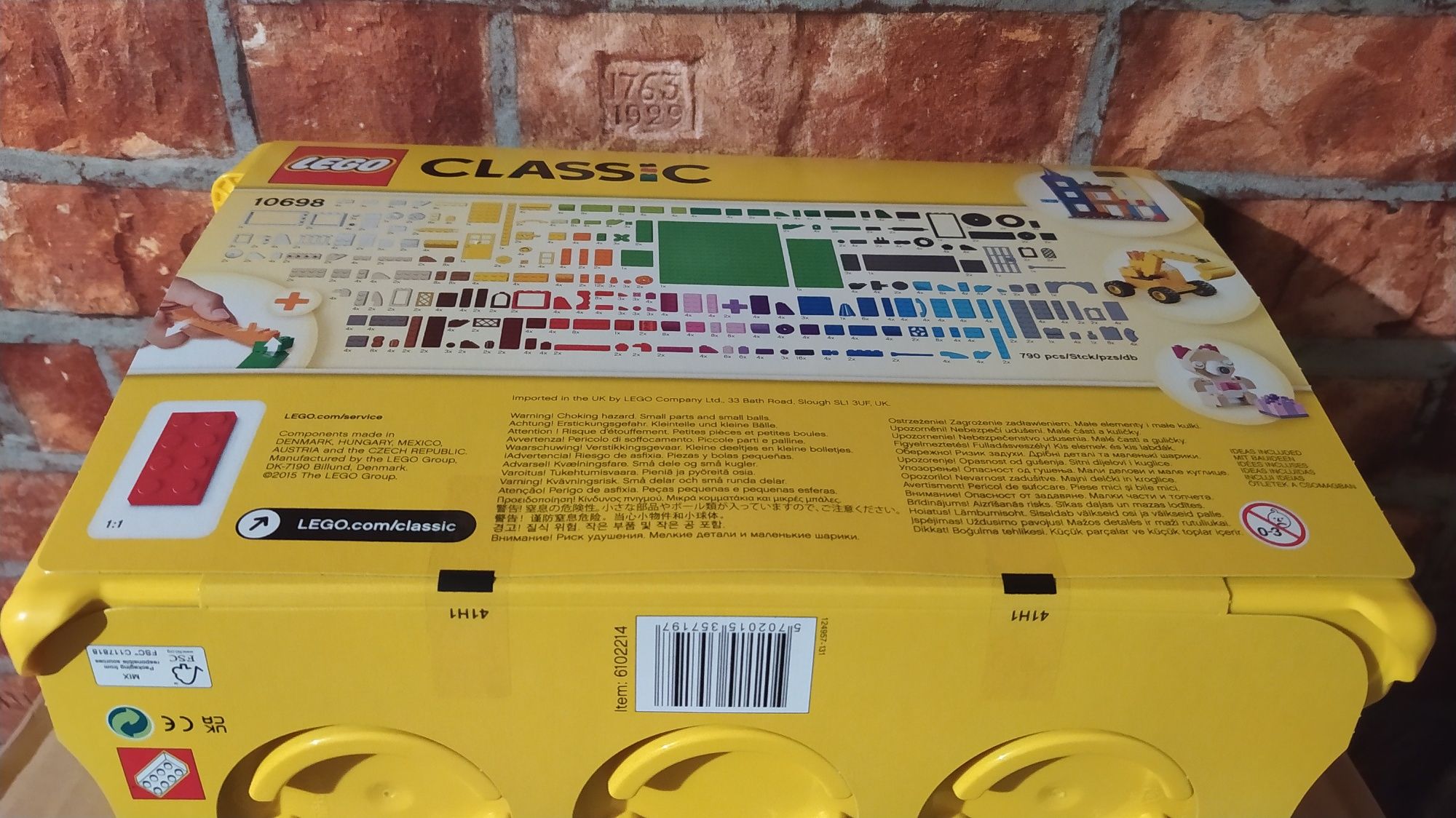 НОВИЙ Lego Classic великий набір 10698, 790 деталей