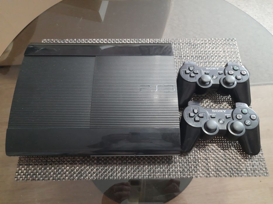 PS3 Super Slim 500gb +45 игр Gta 5, San Andreas/Mortal/God of War/Fifa