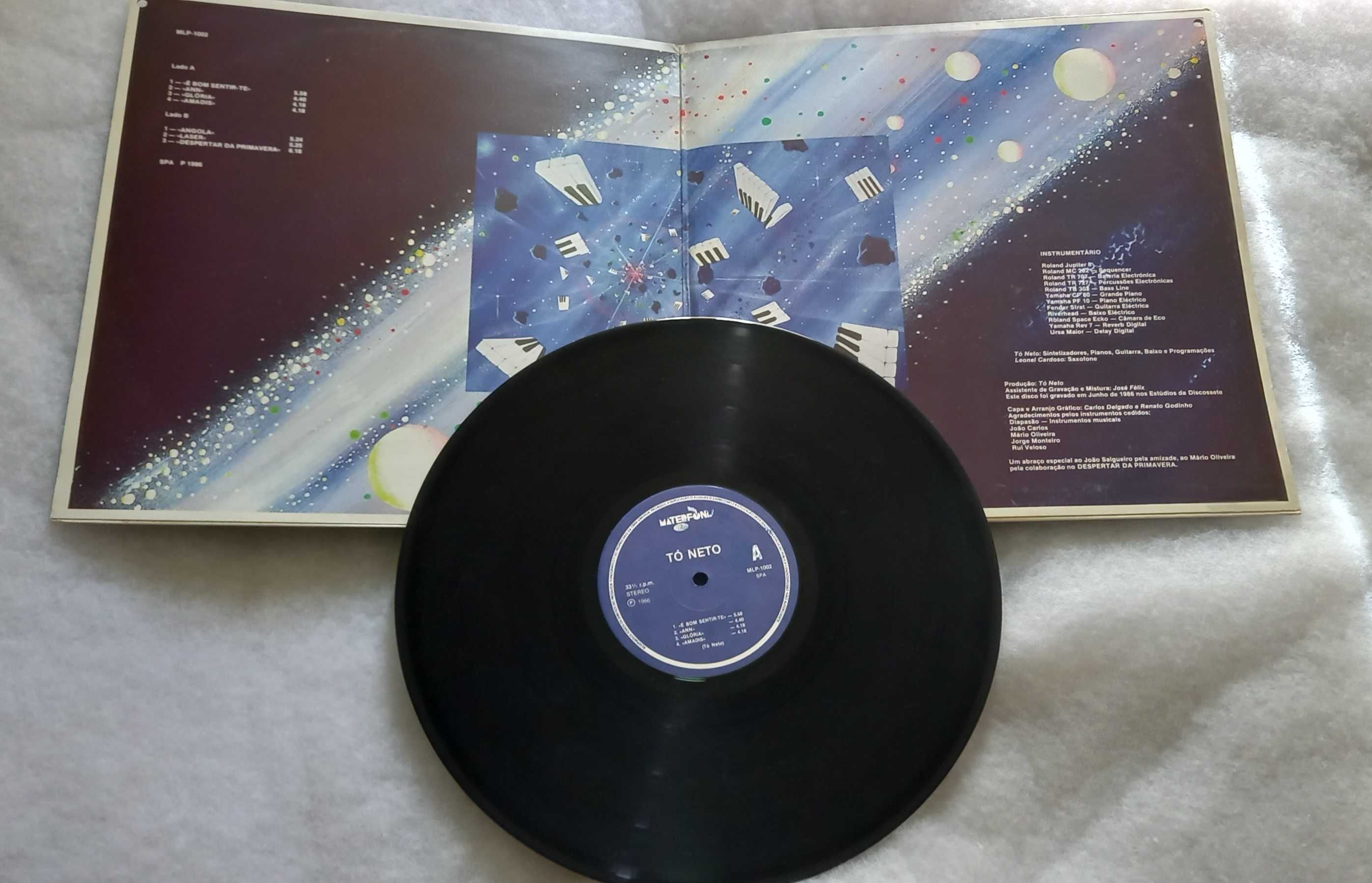 Tó Neto – Láctea - Big Bang LP - Electronica Portugal