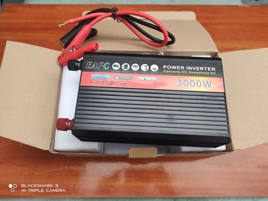 Инвертор 3000вт 12v/220v