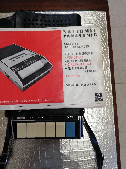 Gravador de Cassettes National