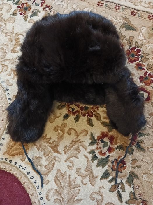 Czapka XXL z naturalnego futra