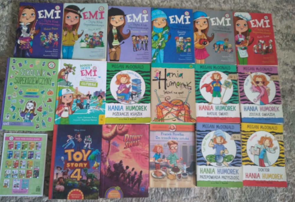 Hania humorek. EMI, ToyStory4 ZESTAW 17 SZTUK