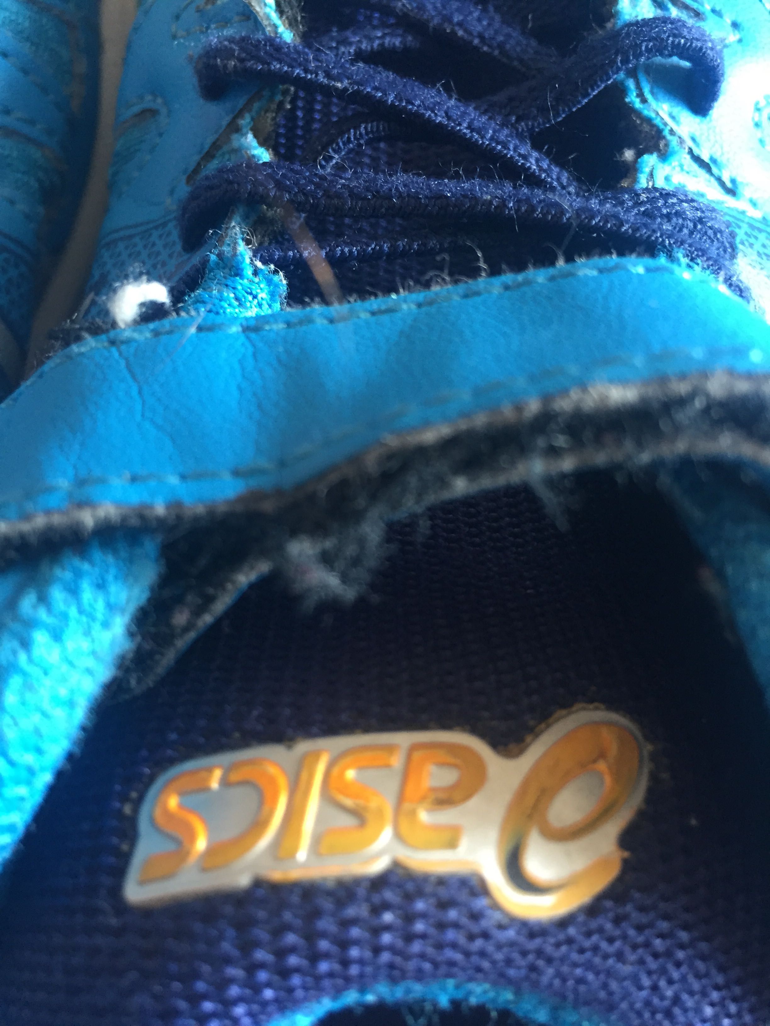 Sapatilhas / Tênis Asics voleibol T34.5 azuis