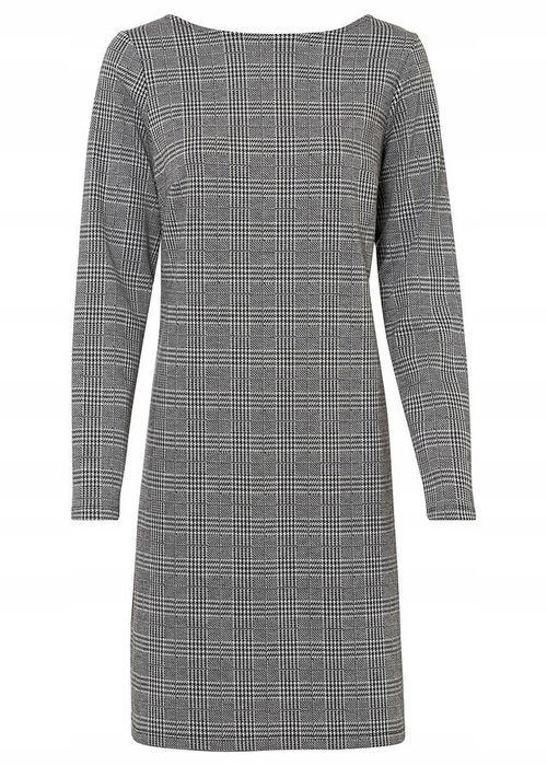 B.P.C sukienka żakardowa w kratkę ^32/34