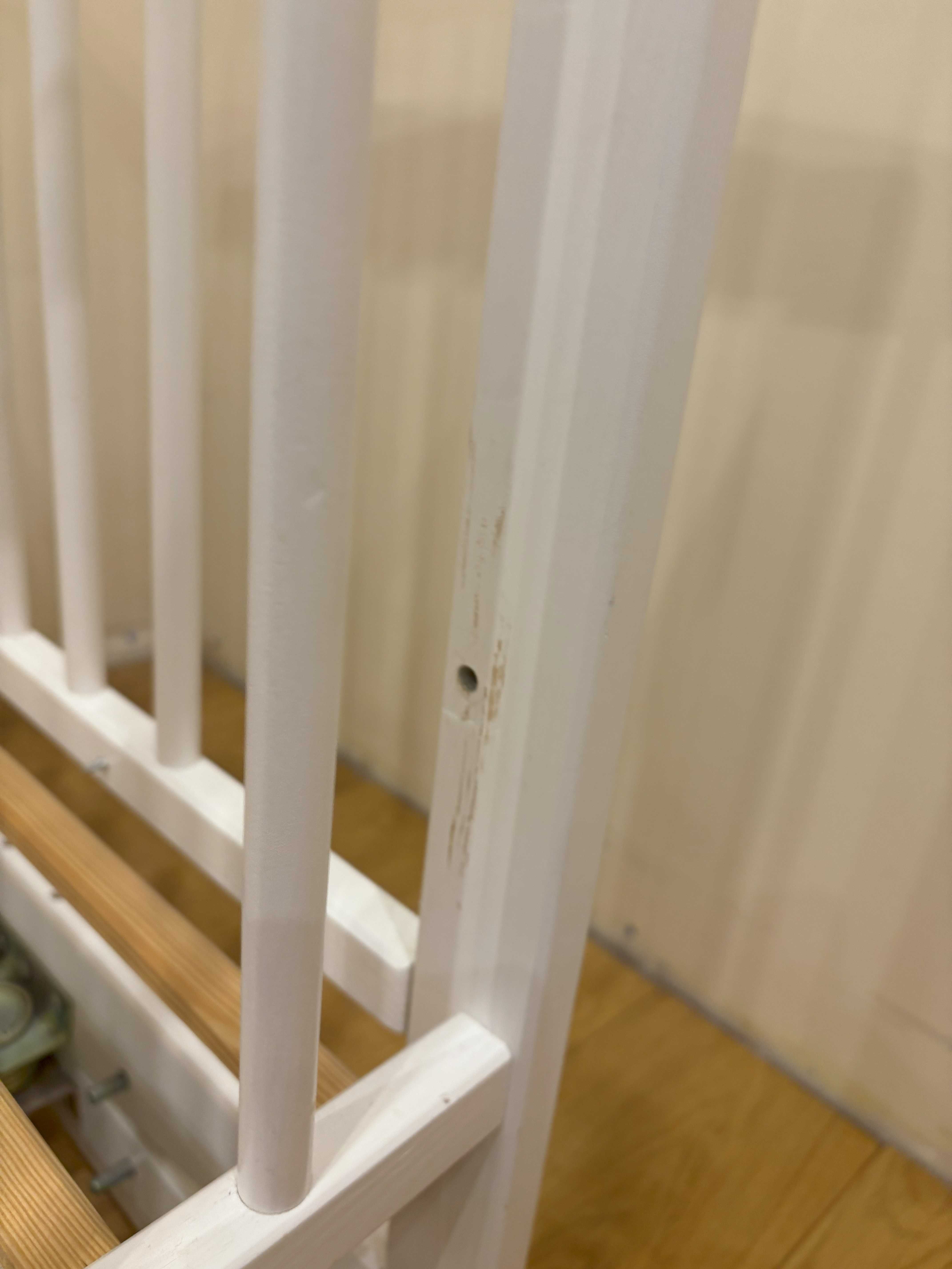 Łóżeczko  dla dziecka z kołyską z szufladą Klupś