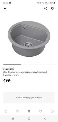 Zlew IKEA Pulingen