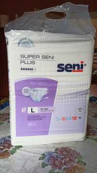 Pieluchy Super Seni Plus 30 sztuk w paczce