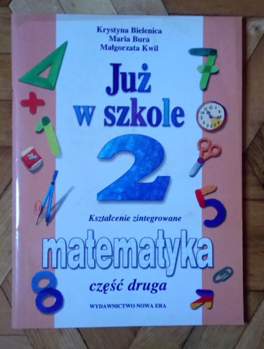 Matematyka Myślę I Liczę 3 części + Już W Szkole 4 książki nauczyciel