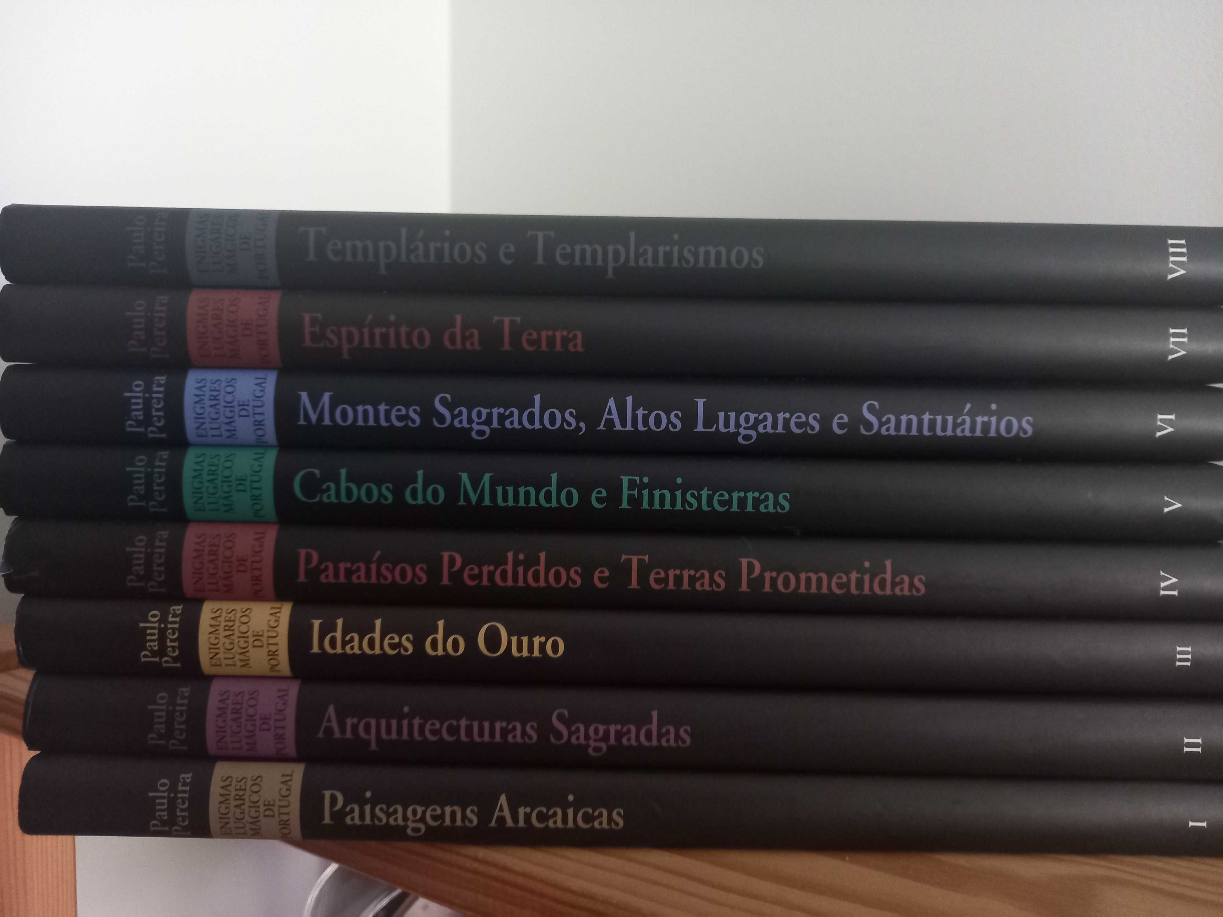 Enigmas e Lugares Mágicos de Portugal - 8 volumes (Portes incluídos)