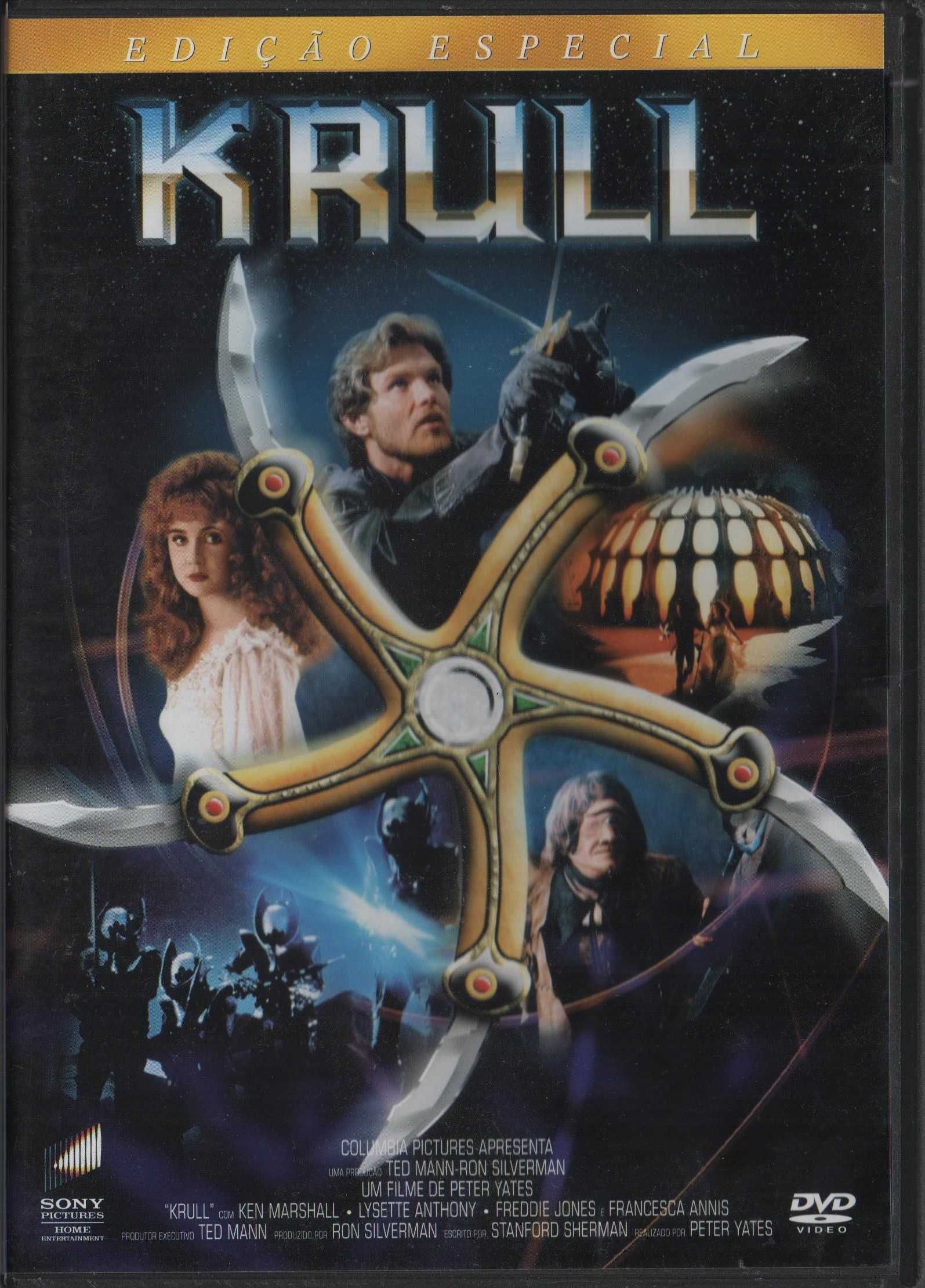 Dvd Krull - fantástico - Liam Neeson - edição especial - extras - raro