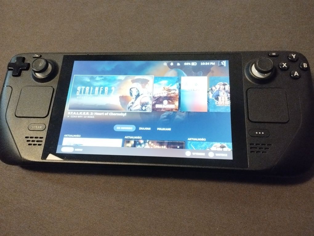 Zestaw Steam Deck,etui i ładowarka mało używany!