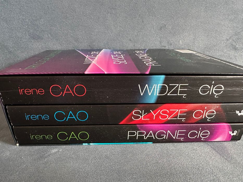 Trylogia Irene Cao Widzę Cię słyszę Cię pragnę Cię
