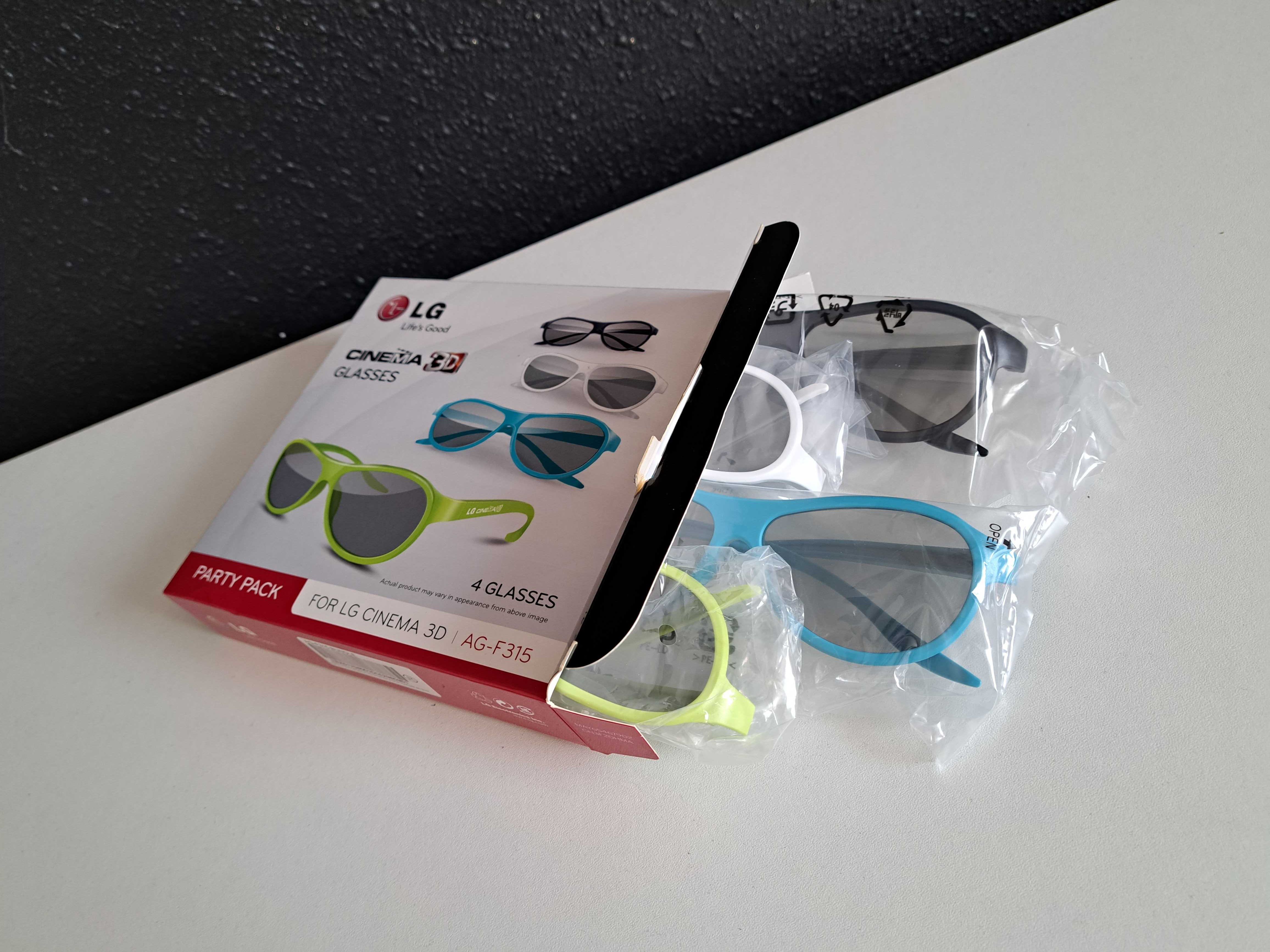Okulary LG Cinema 3D
