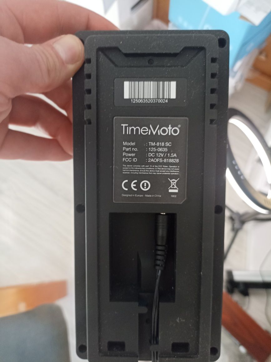 TimeMoto TM-818 SC rejestrator czasu pracy