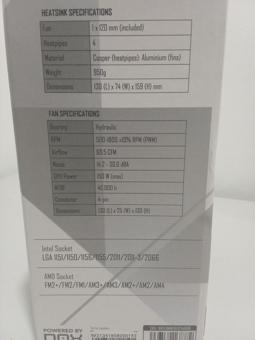 Air cooler dissipador de calor ventoinha intel e amd