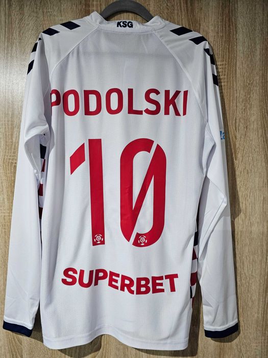 Koszulka Górnik Zabrze 10 Podolski wersja Long 2021
