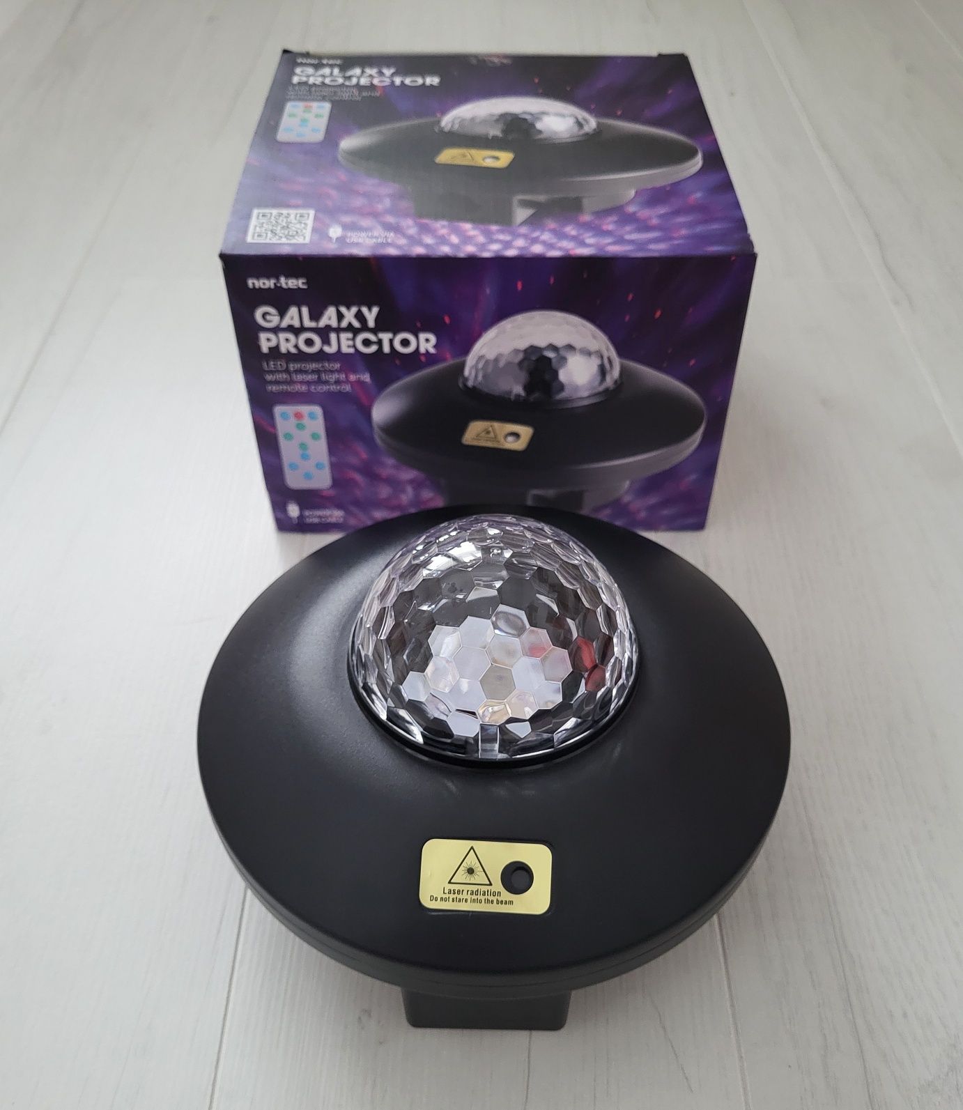 Projektor galaktyczny LED gwiazd lampka laser USB