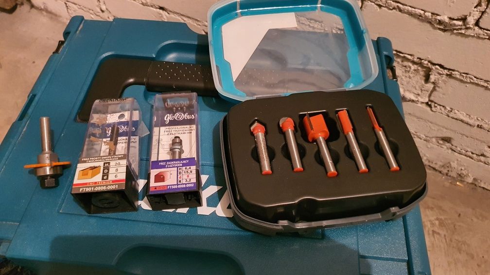 Makita frezarka o osprzętem