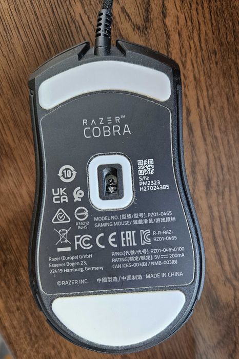 Mysz Przewodowa Gamingowa Razer Cobra Gwarancja do 28.07.2025