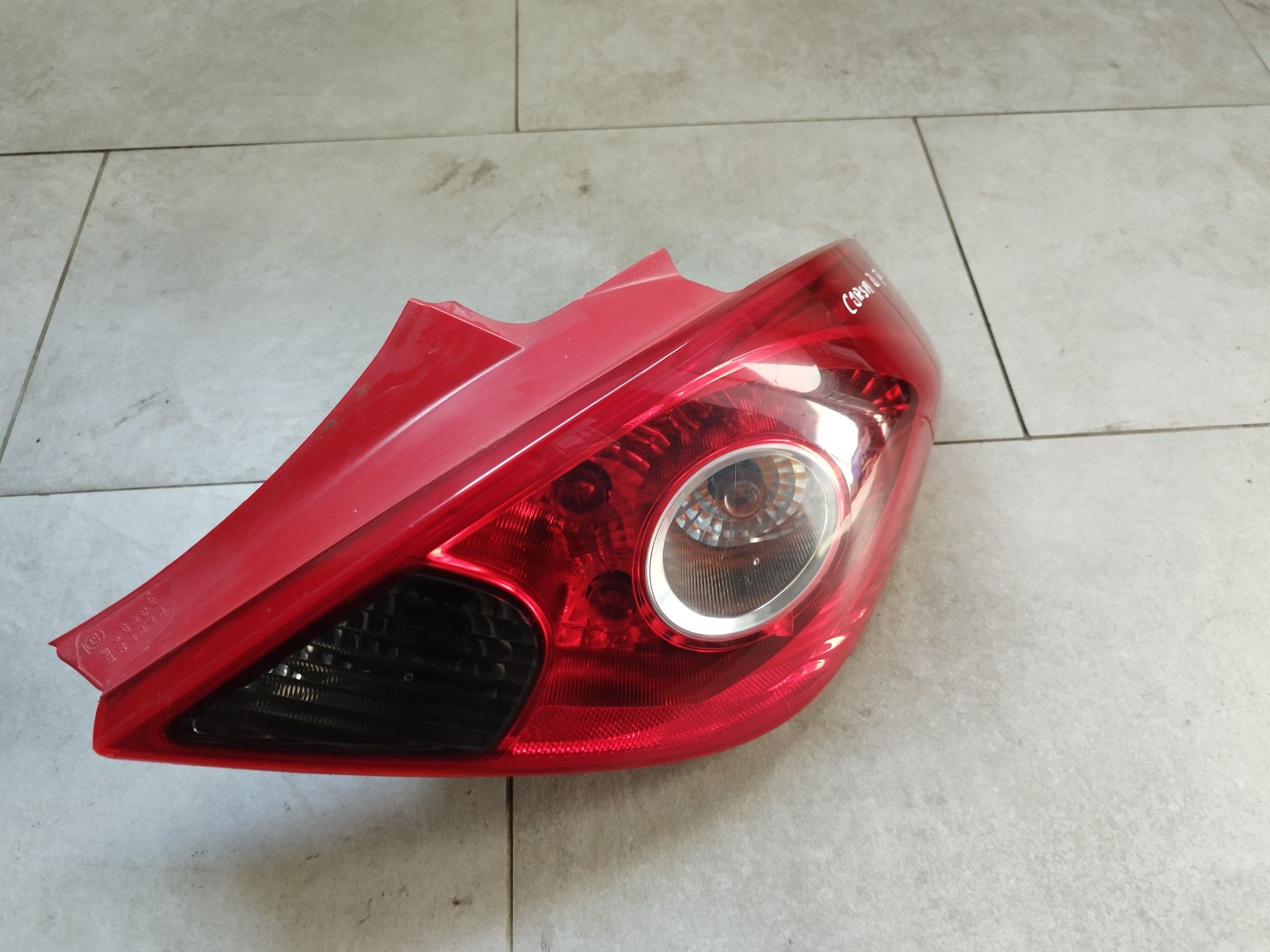 Lampa tylna prawa lewa Opel Corsa D 3 Drzwi