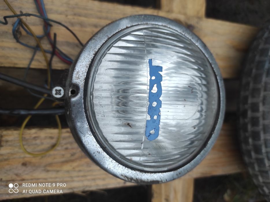 Lampa przód + lampa tył przełącznik świateł Romet motorynka pony 15.5