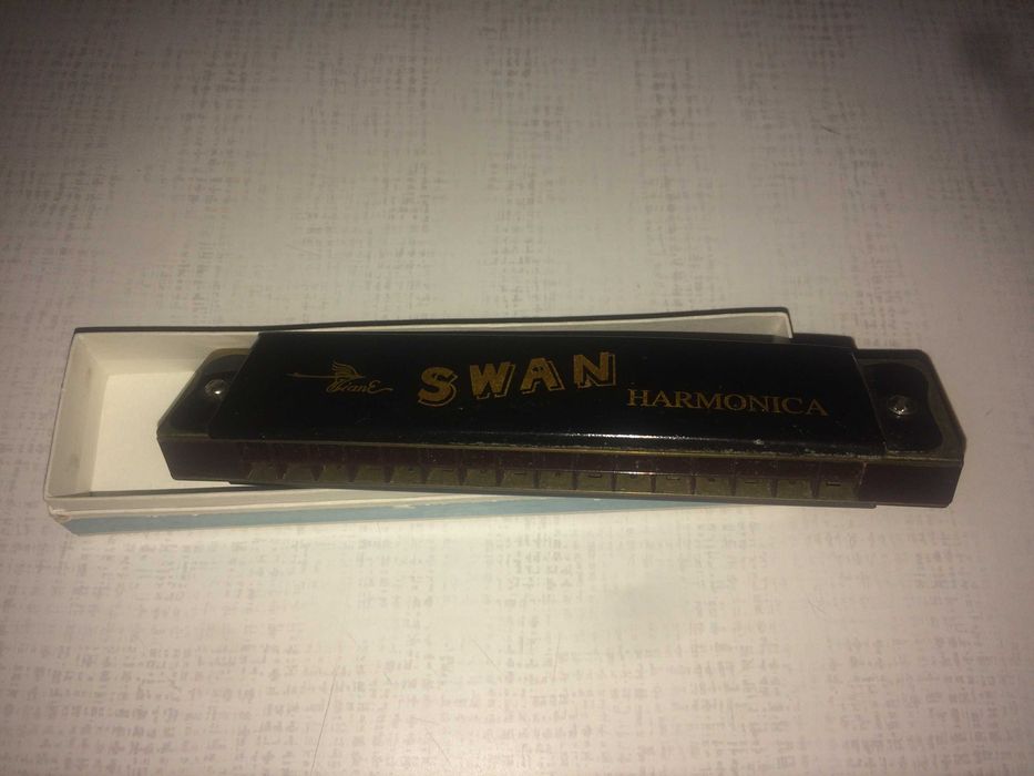 Губная хроматическая гармошка SWAN 32 (16) отв-тий 4 октавы НОВАЯ