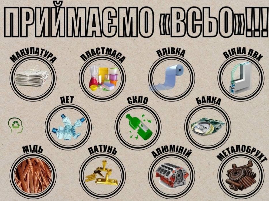 Принимаем вторсырье