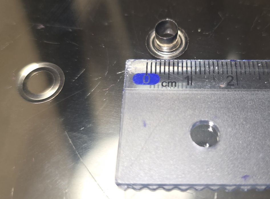 Люверси ,блочки для одежды