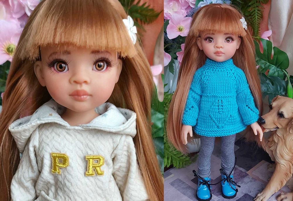 Нова вінілова лялька Berguan, ОАК, Paola Reina Іспанія, аутфіти