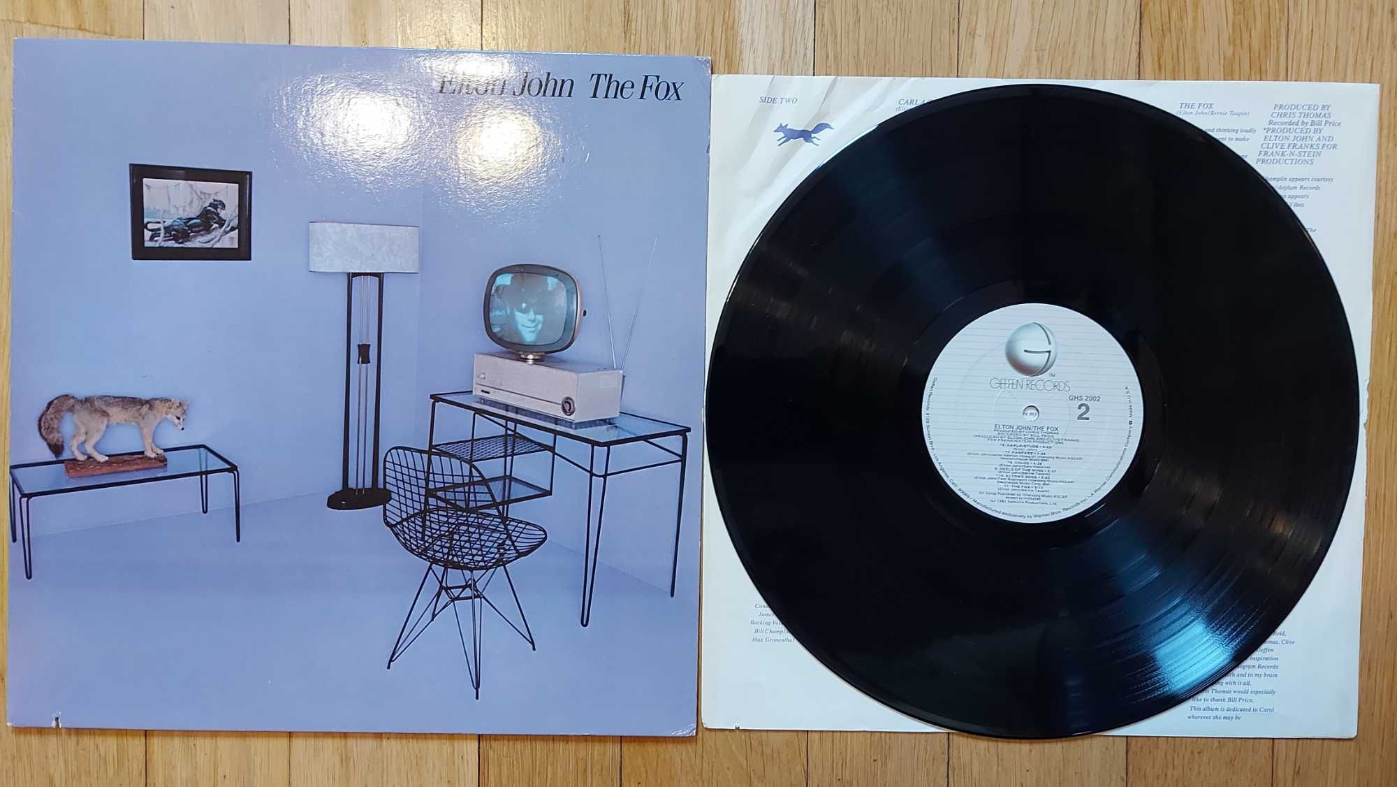 Elton John The Fox 1981 USA (EX+/EX+)